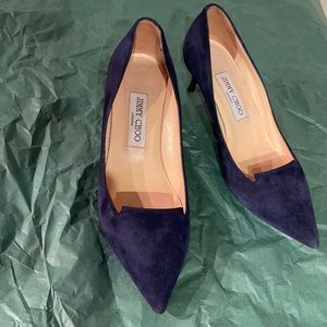 Authentic Jimmy Choo Allure Navy Pump sz 7.5